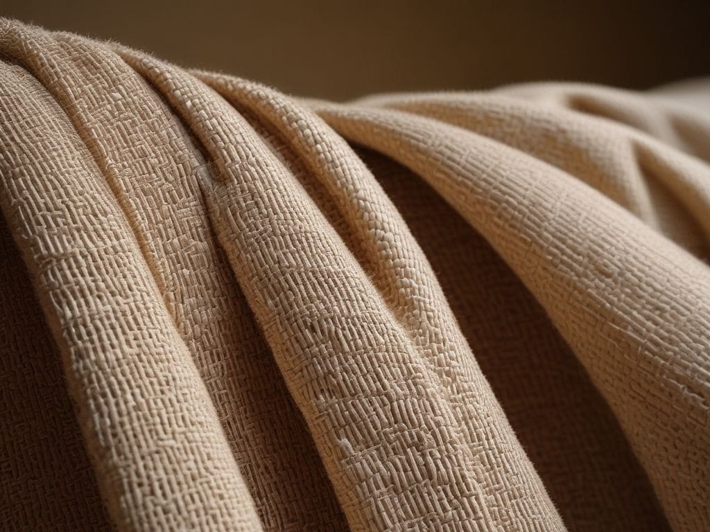 Natural Jute-Look Panel Cloth